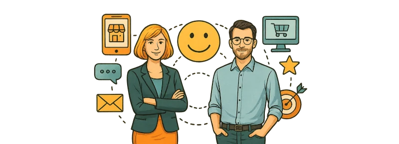 KingEshop - Points de contact : améliorer l’expérience client et les ventes en ligne